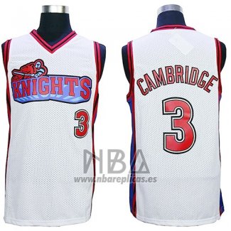 Camiseta Pelicula Knights Calvin Cambridge NO 3 Blanco