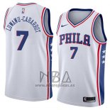 Camiseta Philadelphia 76ers Timothe Luwawu-Cabarrot NO 7 Association 2018 Blanco