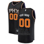 Camiseta Phoenix Suns 2017-18 Personalizada Negro