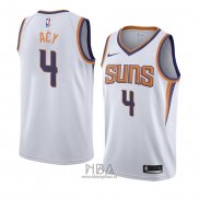 Camiseta Phoenix Suns Quincy Acy NO 4 Association 2018 Blanco