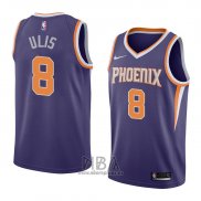 Camiseta Phoenix Suns Tyler Ulis NO 8 Icon 2018 Violeta