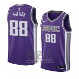 Camiseta Sacramento Kings Nemanja Bjelica NO 88 Icon 2018 Violeta