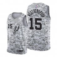 Camiseta San Antonio Spurs Quinndary Weatherspoon NO 15 Earned 2019-20 Camuflaje