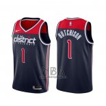 Camiseta Washington Wizards Chandler Hutchison NO 1 Association 2020-21 Azul