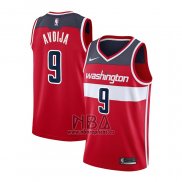 Camiseta Washington Wizards Deni Avdija NO 9 Icon 2020-21 Rojo