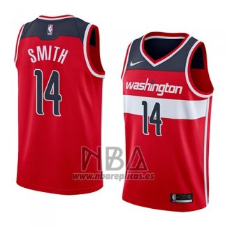 Camiseta Washington Wizards Jason Smith NO 14 Icon 2018 Rojo