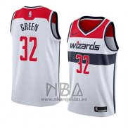 Camiseta Washington Wizards Jeff Green NO 32 Association 2018 Blanco