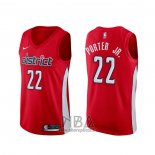 Camiseta Washington Wizards Otto Porter Jr. NO 22 Ciudad Edition Negro