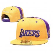 Gorra Los Angeles Lakers Amarillo2