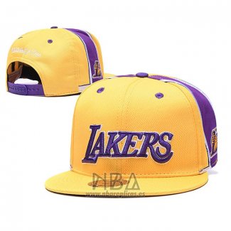 Gorra Los Angeles Lakers Amarillo2