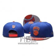 Gorra New York Knicks Snapback Gris Azul