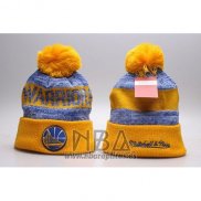 Gorro Beanie Golden State Warriors Amarillo Azul