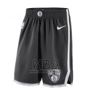 Pantalone Brooklyn Nets Icon 2019 Negro