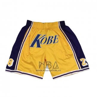 Pantalone Los Angeles Lakers Kobe Bryant Just Don Amarillo