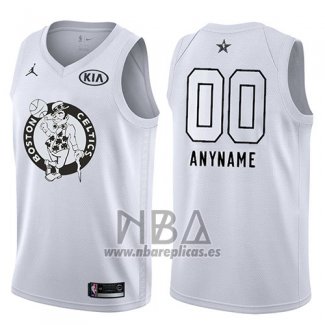 Camiseta All Star 2018 Boston Celtics Nike Personalizada Blanco