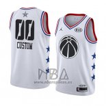 Camiseta All Star 2019 Washington Wizards Personalizada Blanco