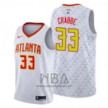 Camiseta Atlanta Hawks Allen Crabbe NO 33 Association Blanco