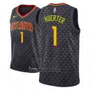 Camiseta Atlanta Hawks Justin Anderson NO 1 Icon 2018 Negro