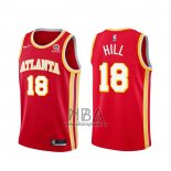 Camiseta Atlanta Hawks Solomon Hill NO 18 Icon 2020-21 Rojo