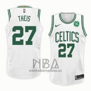 Camiseta Boston Celtics Daniel Theis NO 27 Association 2018 Blanco