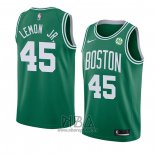 Camiseta Boston Celtics Walter Lemon JR. NO 45 Icon 2018 Verde