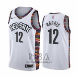 Camiseta Brooklyn Nets Joe Harris NO 12 Ciudad Blanco