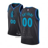 Camiseta Dallas Mavericks Personalizada Ciudad 2018-19 Azul