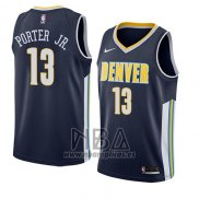 Camiseta Denver Nuggets Michael Porter Jr. NO 13 Icon 2018 Azul