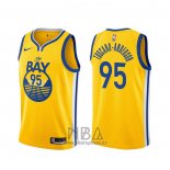 Camiseta Golden State Warriors Juan Toscano-Anderson NO 95 Statement Oro