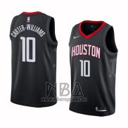 Camiseta Houston Rockets Michael Carter-williams NO 10 Statement 2018 Negro