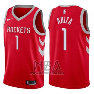 Camiseta Houston Rockets Trevor Ariza NO 1 Swingman 2017-18 Rojo