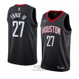 Camiseta Houston Rocketst James Ennis III NO 27 Statement 2018 Negro