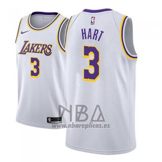 Camiseta Los Angeles Lakers Josh Hart NO 3 Association 2018-19 Blanco