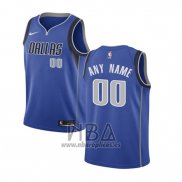 Camiseta Nino Dallas Mavericks Personalizada 2017-18 Azul