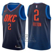 Camiseta Oklahoma City Thunder Raymond Felton NO 2 Statement 2017-18 Azul