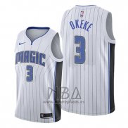 Camiseta Orlando Magic Chuma Okeke NO 3 Association 2019-20 Blanco