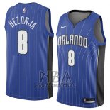 Camiseta Orlando Magic Mario Hezonja NO 8 Icon 2018 Azul