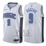 Camiseta Orlando Magic Nikola Vucevic NO 9 Association 2017-18 Blanco