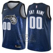 Camiseta Orlando Magic Personalizada Ciudad 2017-18 Azul