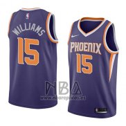 Camiseta Phoenix Suns Alan Williams NO 15 Icon 2018 Violeta