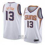 Camiseta Phoenix Suns Deandre Ayton NO 13 Association 2018 Blanco2