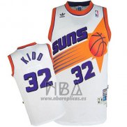 Camiseta Phoenix Suns Jason Kidd NO 32 Retro Blanco