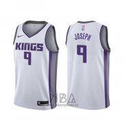 Camiseta Sacramento Kings Cory Joseph NO 9 Association 2019-20 Blanco