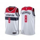 Camiseta Washington Wizards Rui Hachimura NO 8 Association 2019-20 Blanco