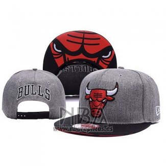 Gorra Chicago Bulls 9FIFTY Snapback Gris Negro