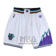 Pantalone Utah Jazz Hardwood Classics Blanco