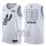 Camiseta All Star 2018 San Antonio Spurs Nike Personalizada Blanco