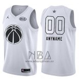 Camiseta All Star 2018 Washington Wizards Nike Personalizada Blanco