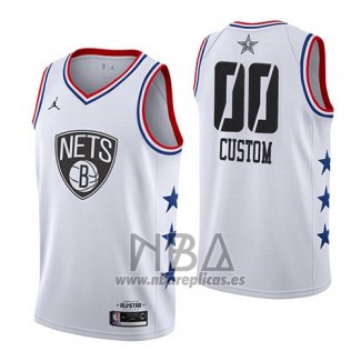 Camiseta All Star 2019 Brooklyn Nets Personalizada Blanco