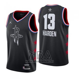 Camiseta All Star 2019 Houston Rockets James Harden NO 13 Negro